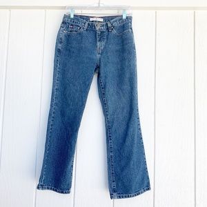 Tommy Hilfiger Petite Cotton Medium Wash Jeans 4P